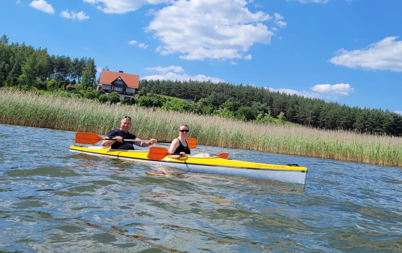 Dom Na Wzgorzu Z Widokiem Na Jezioro Z Balia I Sauna Lipnica  Exterior foto